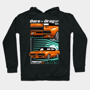 Retro V8 Judge Car Hoodie